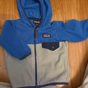 Patagonia Kids Two-Tone Fleece Hoodie